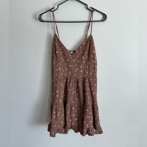 Garage Flowy Mini Dress